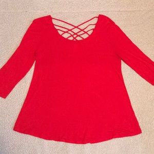 Cute red top